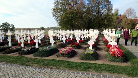 Sorbischer Friedhof in Ralbitz